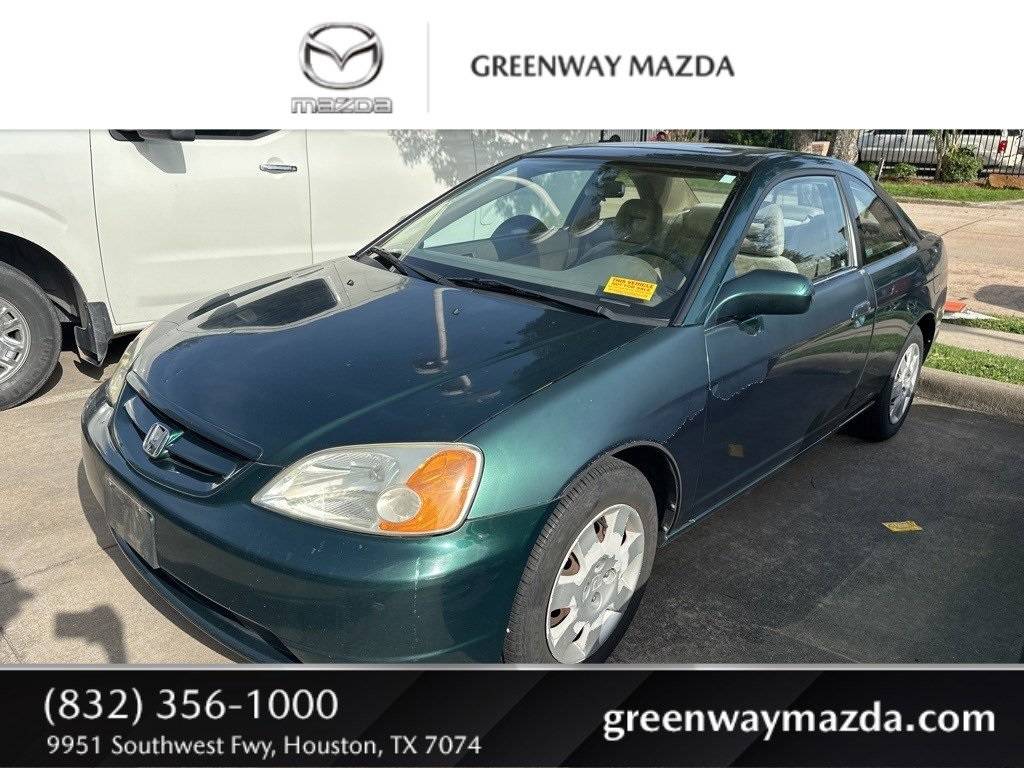 2001 Honda Civic EX — Coupe — 99,973 mi — Houston, TX