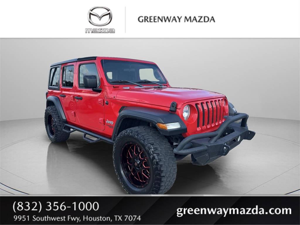 2018 Jeep Wrangler Sport S — SUV — 77,309 mi — Houston, TX