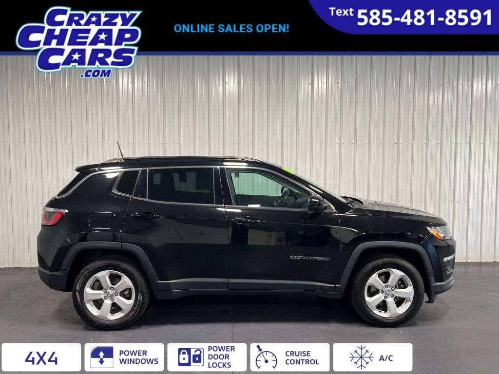 2019 Jeep Compass Latitude — SUV — 92,458 mi — Oakfield, NY