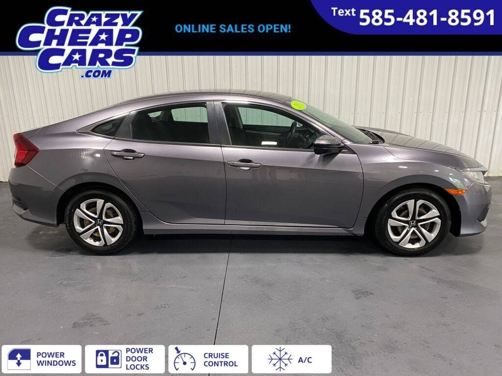 2016 Honda Civic LX — Sedan — 84,241 mi — Oakfield, NY