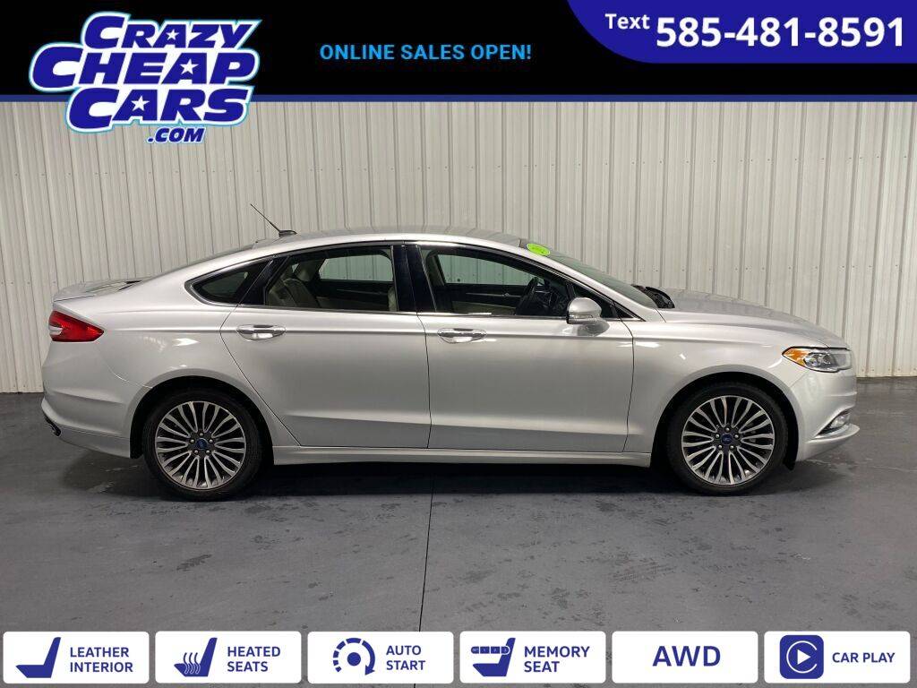 2018 Ford Fusion Titanium — Sedan — 76,336 mi — Oakfield, NY