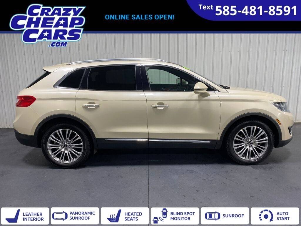 2018 Lincoln MKX Reserve — SUV — 91,649 mi — Oakfield, NY