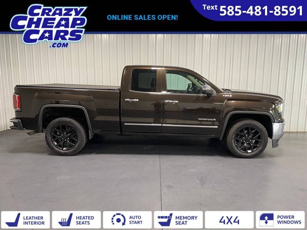 2018 GMC Sierra 1500 SLT — Pickup Truck — 90,258 mi — Oakfield, NY