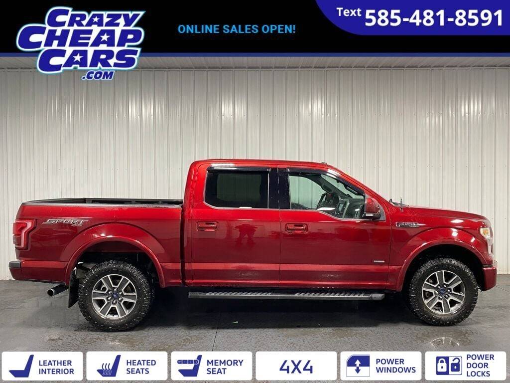2016 Ford F-150 Lariat — Pickup Truck — 112,917 mi — Oakfield, NY