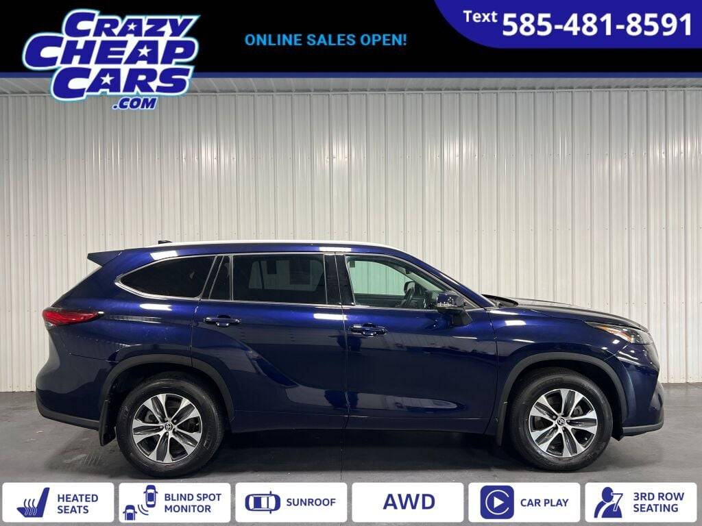 2022 Toyota Highlander XLE — SUV — 34,328 mi — Oakfield, NY