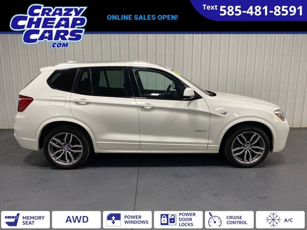 2016 BMW X3 28i — SUV — 56,005 mi — Oakfield, NY