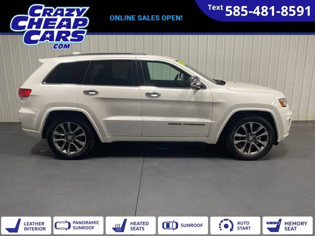 2017 Jeep Grand Cherokee Overland — SUV — 110,762 mi — Oakfield, NY