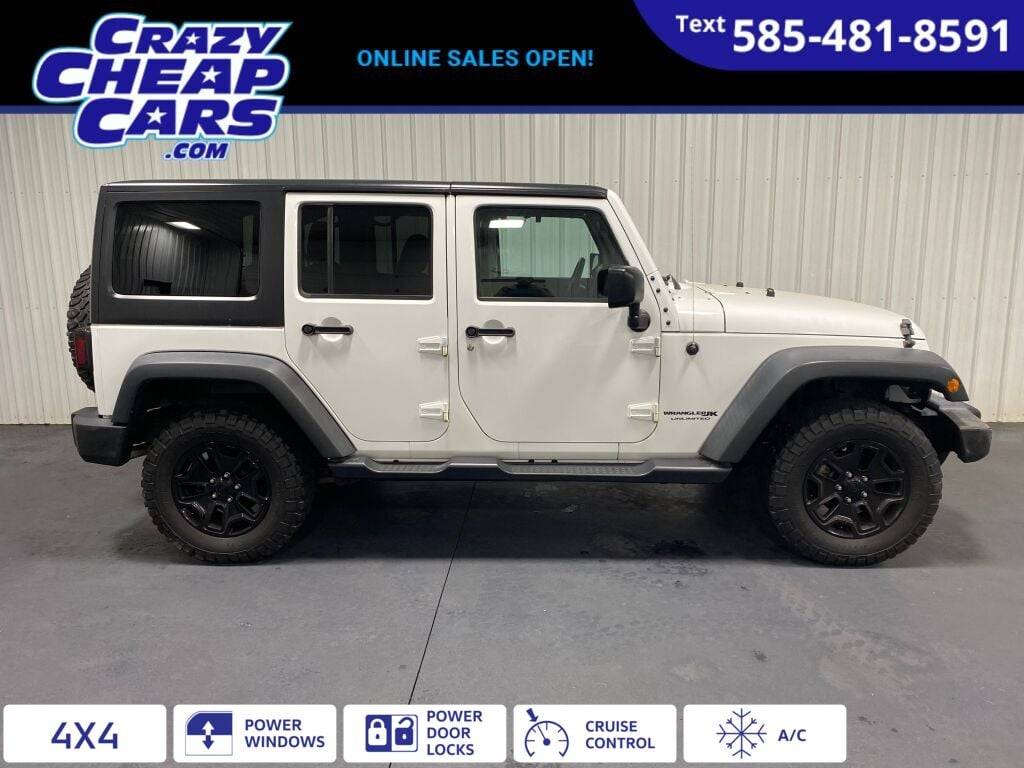 2018 Jeep Wrangler Willys Wheeler W — SUV — 67,407 mi — Oakfield, NY