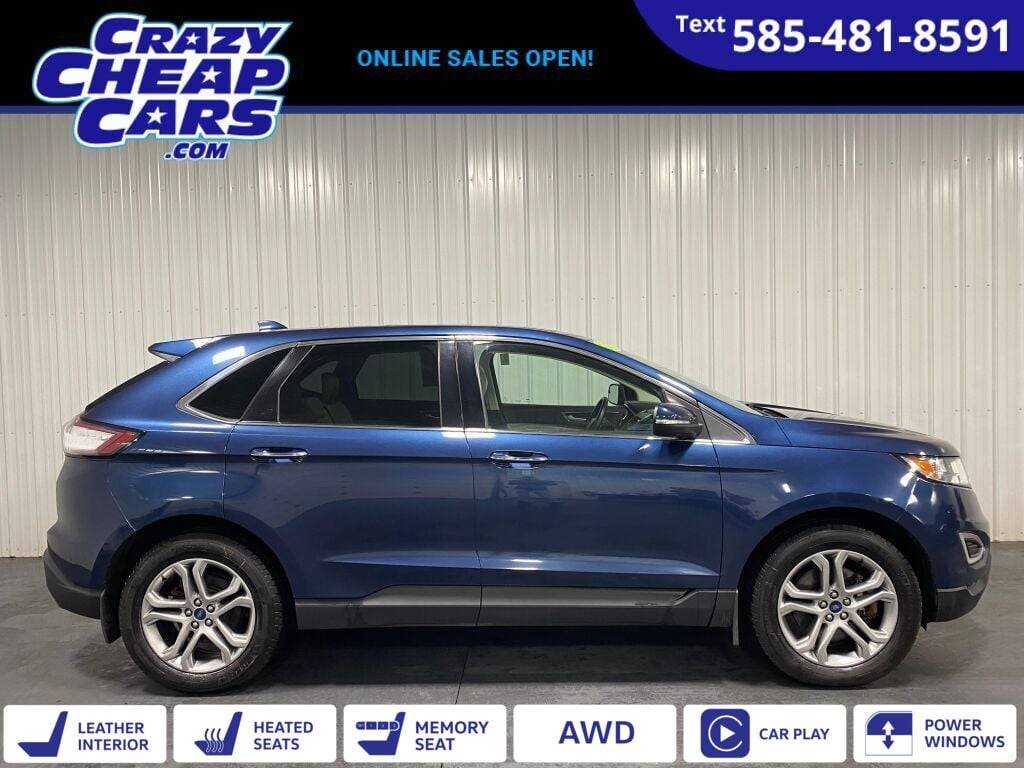 2017 Ford Edge Titanium — SUV — 83,785 mi — Oakfield, NY