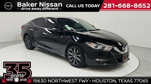 2016 Nissan Maxima SR — Sedan — 72,300 mi — Houston, TX