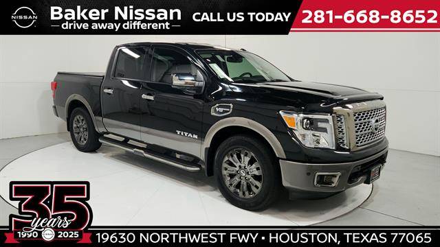 2017 Nissan Titan Platinum Reserve — Pickup Truck — 88,511 mi — Houston, TX
