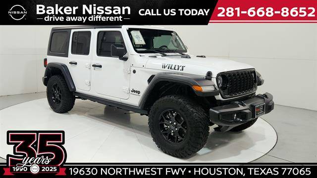 2024 Jeep Wrangler Willys — SUV — 25,086 mi — Houston, TX