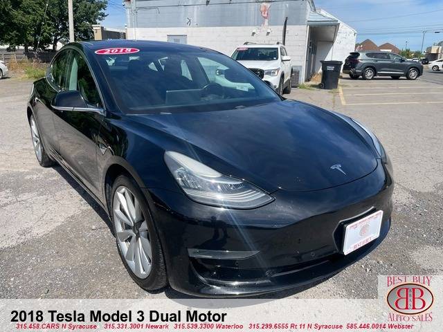 2018 Tesla Model 3 Long Range — Sedan — 60,198 mi — North Syracuse, NY