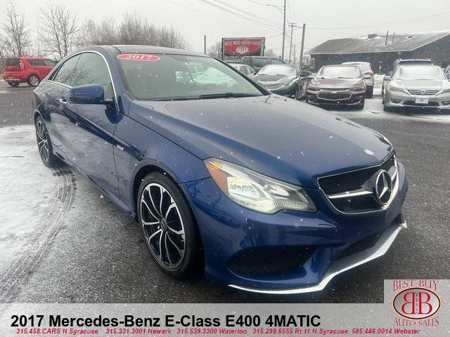 2017 Mercedes-Benz E-Class E 400 — Coupe — 107,037 mi — North Syracuse, NY