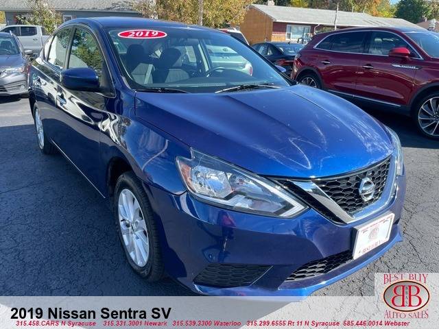 2019 Nissan Sentra SV — Sedan — 74,554 mi — North Syracuse, NY