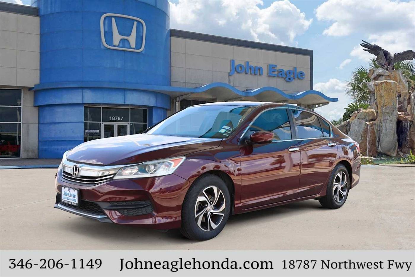 2017 Honda Accord LX — Sedan — 112,575 mi — Houston, TX