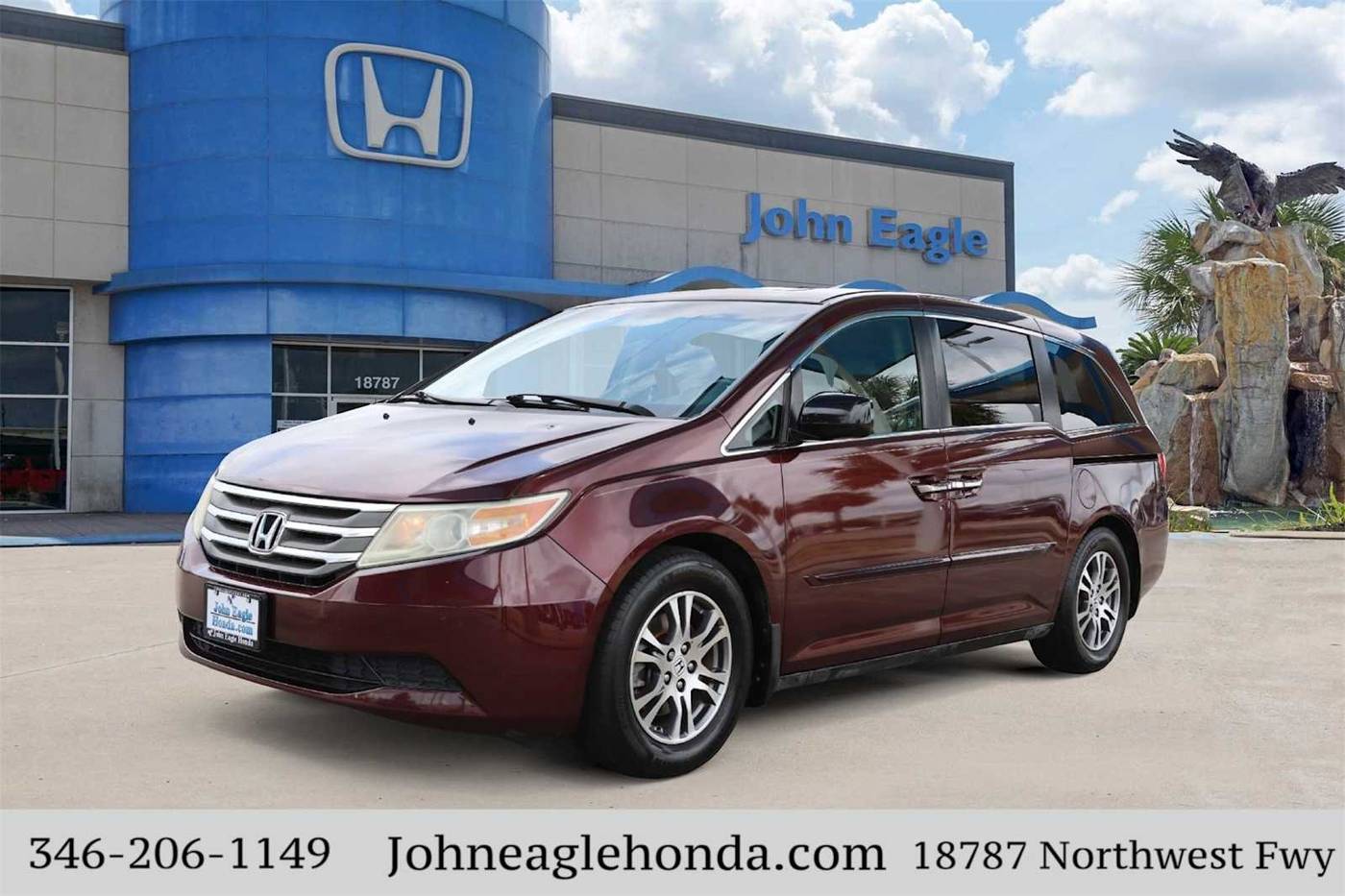 2012 Honda Odyssey EX-L — Minivan — 137,731 mi — Houston, TX