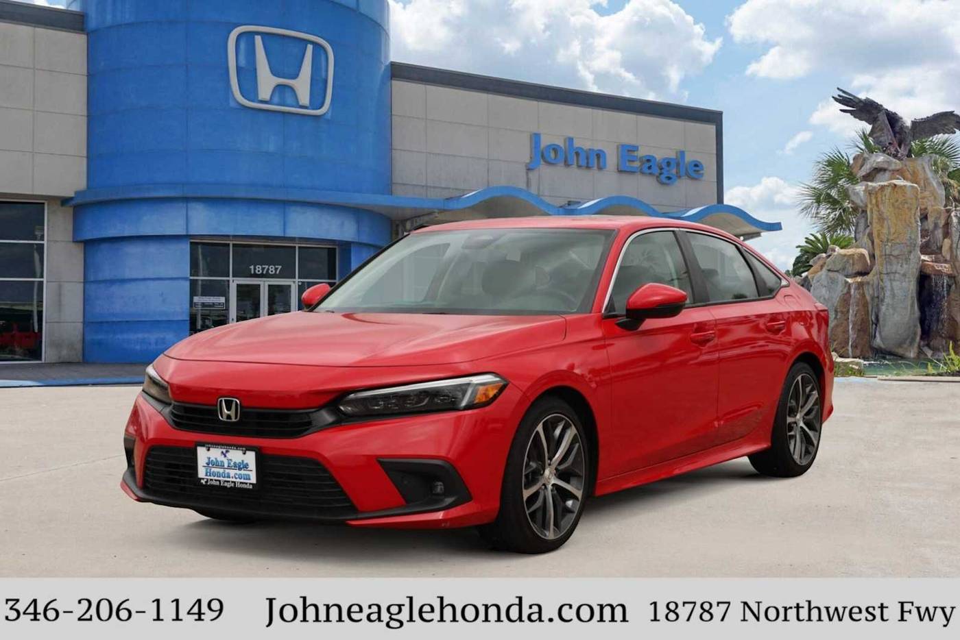 2023 Honda Civic Touring — Sedan — 27,736 mi — Houston, TX