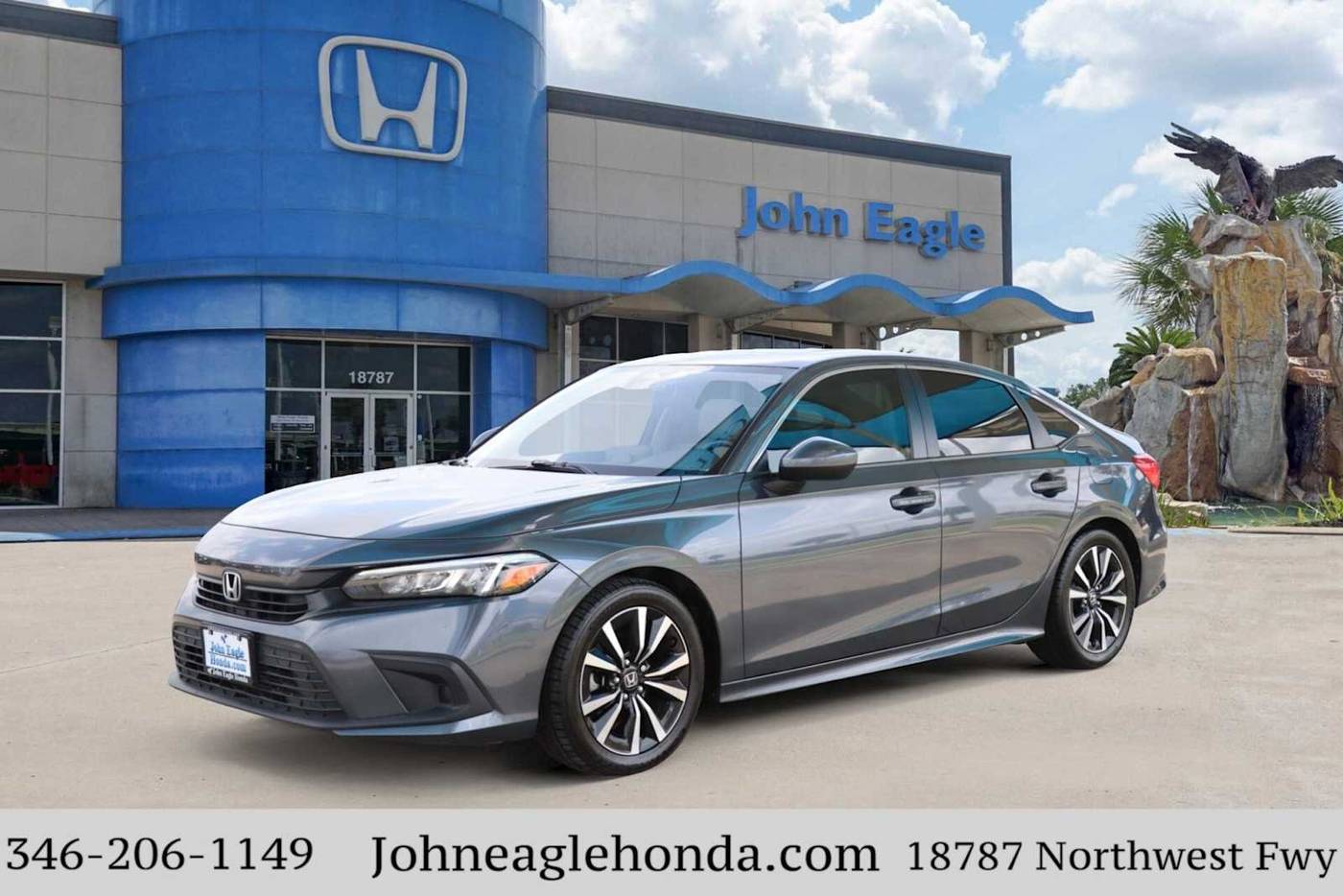 2022 Honda Civic EX — Sedan — 67,120 mi — Houston, TX