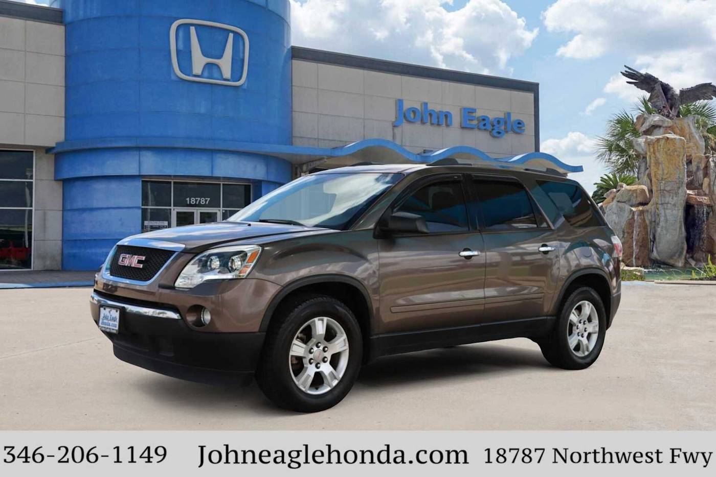 2012 GMC Acadia SLE — SUV — 106,973 mi — Houston, TX