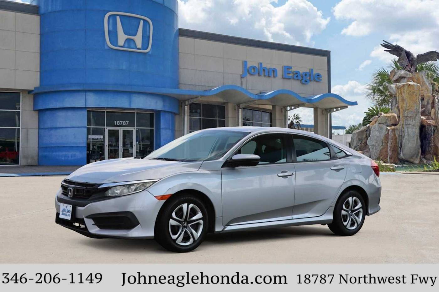 2018 Honda Civic LX — Sedan — 76,849 mi — Houston, TX