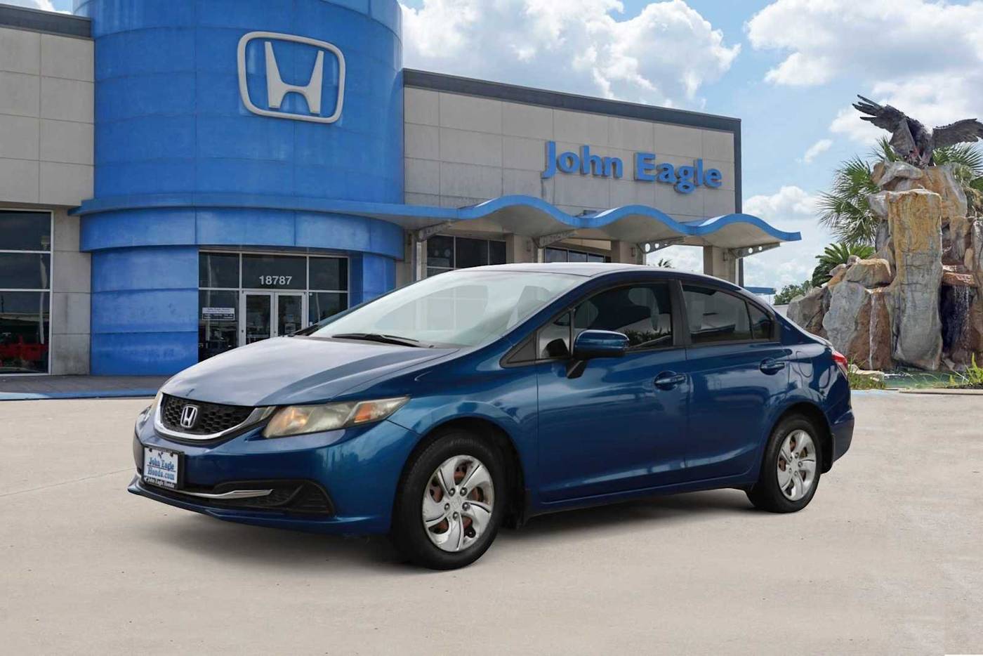 2014 Honda Civic LX — Sedan — 120,270 mi — Houston, TX