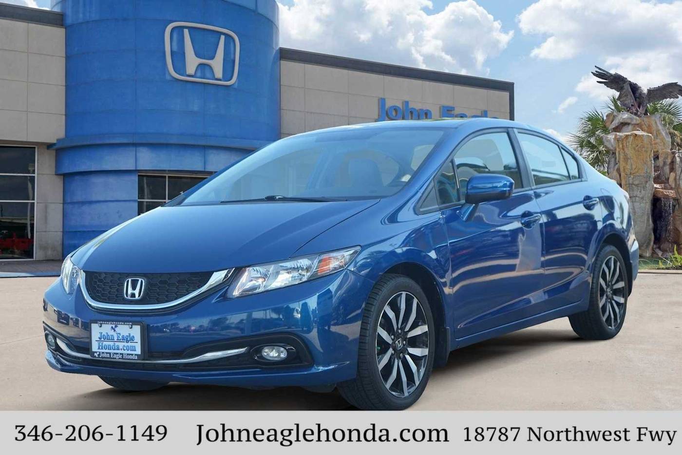2015 Honda Civic EX-L — Sedan — 88,799 mi — Houston, TX