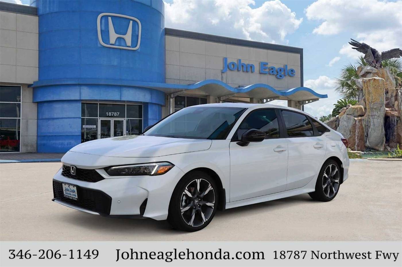 2025 Honda Civic Hybrid Sport Touring — Sedan — 2,607 mi — Houston, TX