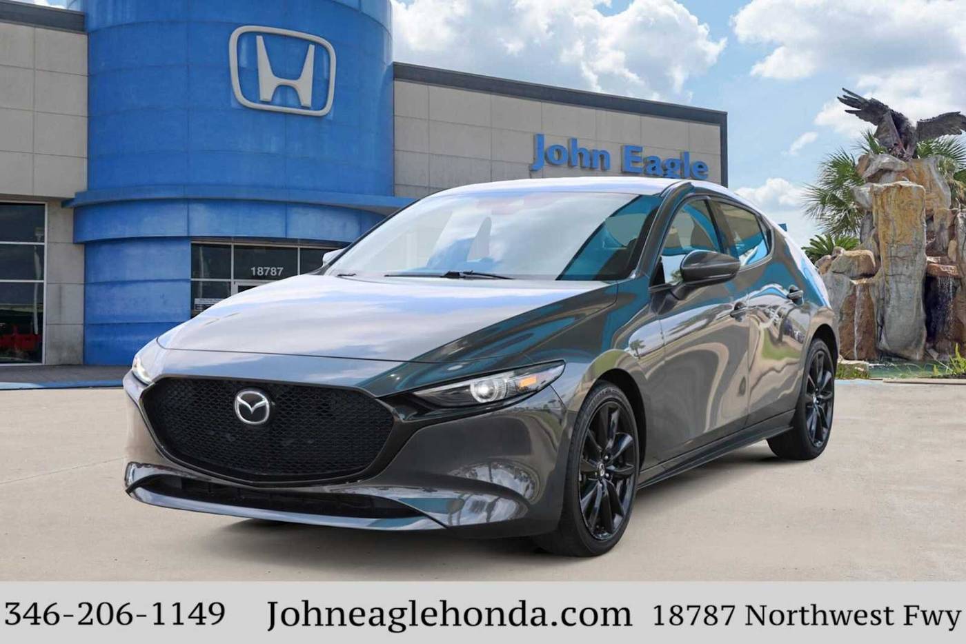 2019 Mazda Mazda3 Premium — Hatchback — 84,596 mi — Houston, TX