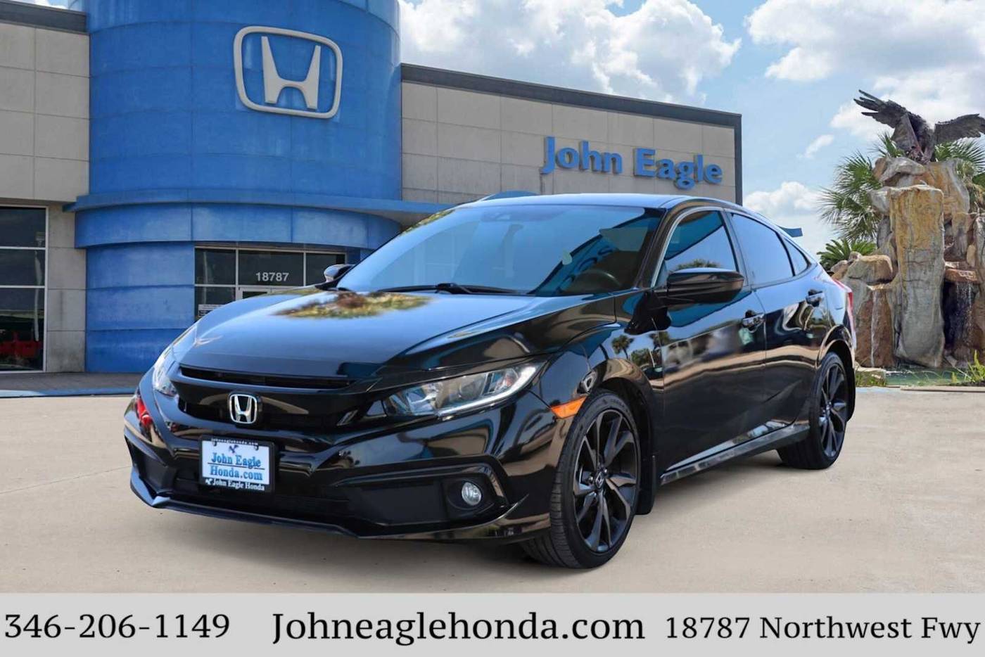 2019 Honda Civic Sport — Sedan — 58,419 mi — Houston, TX