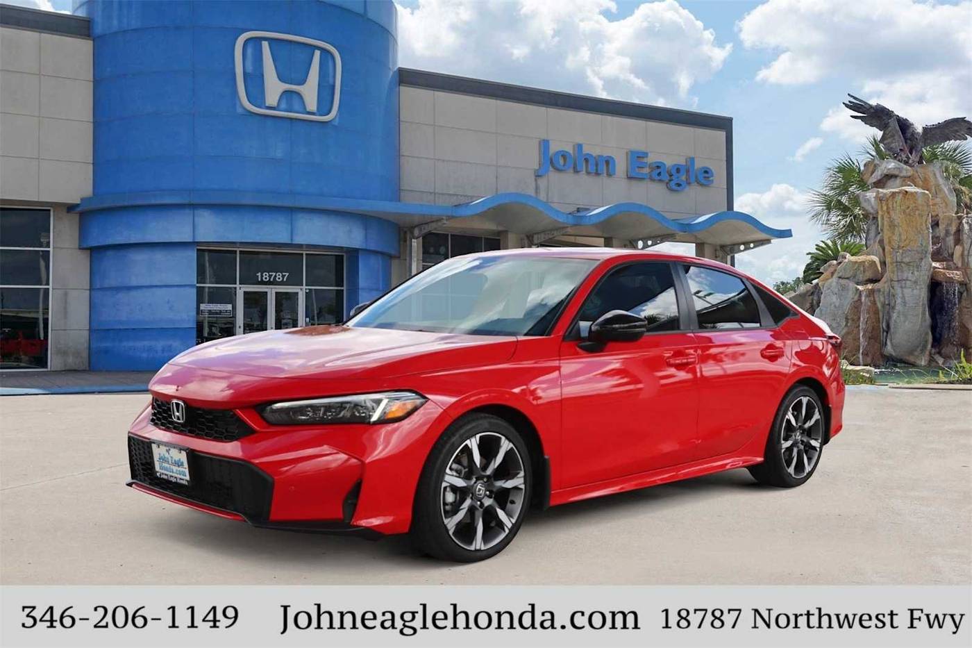 2025 Honda Civic Hybrid Sport Touring — Sedan — 2,176 mi — Houston, TX