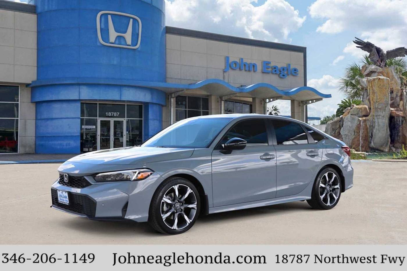 2025 Honda Civic Hybrid Sport Touring — Sedan — 1,388 mi — Houston, TX