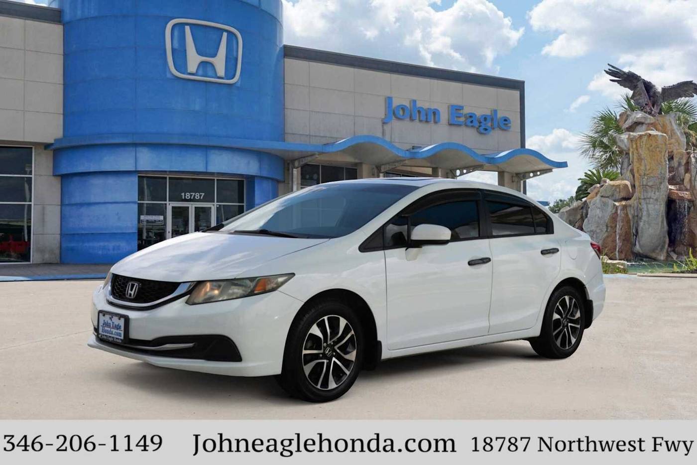 2014 Honda Civic EX — Sedan — 144,223 mi — Houston, TX