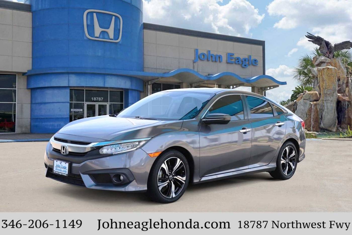 2018 Honda Civic Touring — Sedan — 96,178 mi — Houston, TX