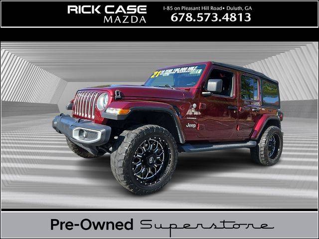 2021 Jeep Wrangler Sahara — SUV — 75,239 mi — Duluth, GA