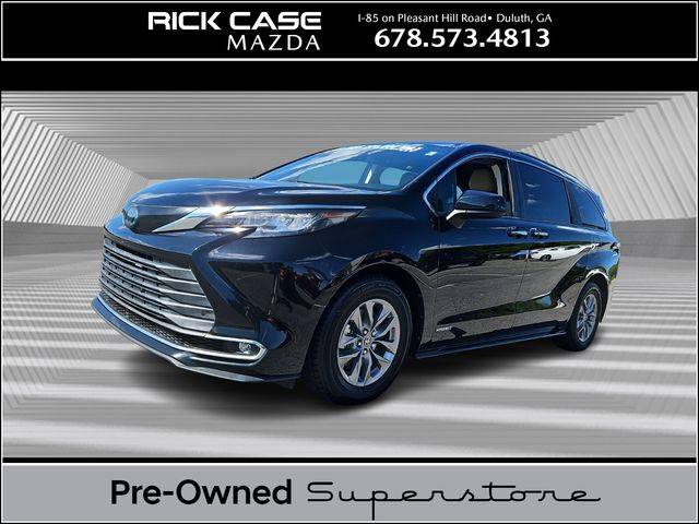 2021 Toyota Sienna XLE — Minivan — 72,752 mi — Duluth, GA