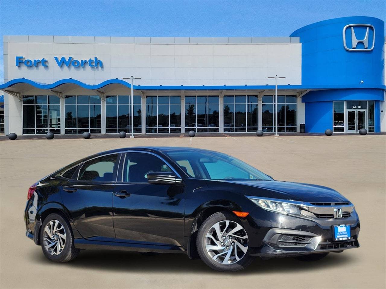 2016 Honda Civic EX — Sedan — 84,032 mi — Fort Worth, TX