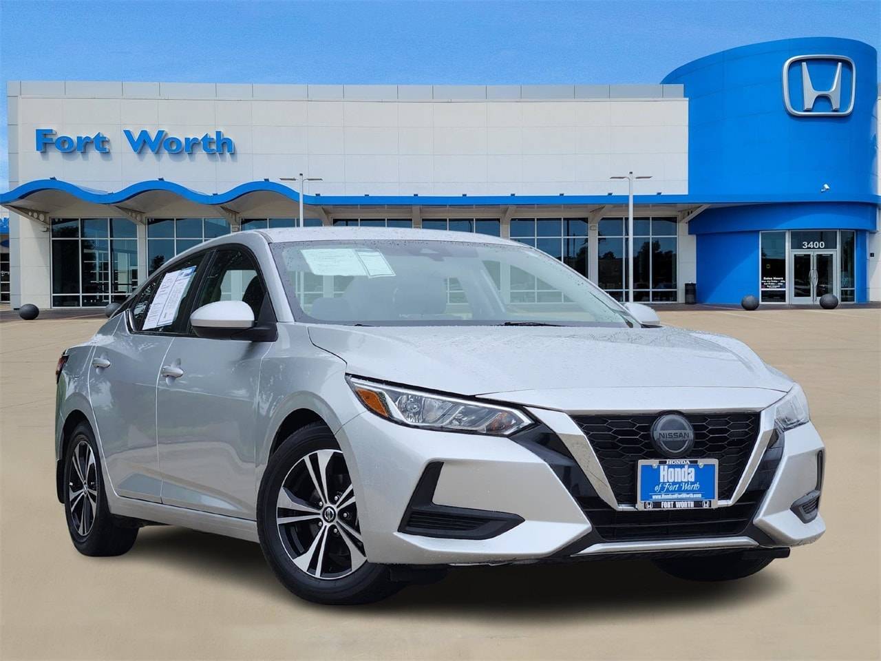 2022 Nissan Sentra SV — Sedan — 16,377 mi — Fort Worth, TX