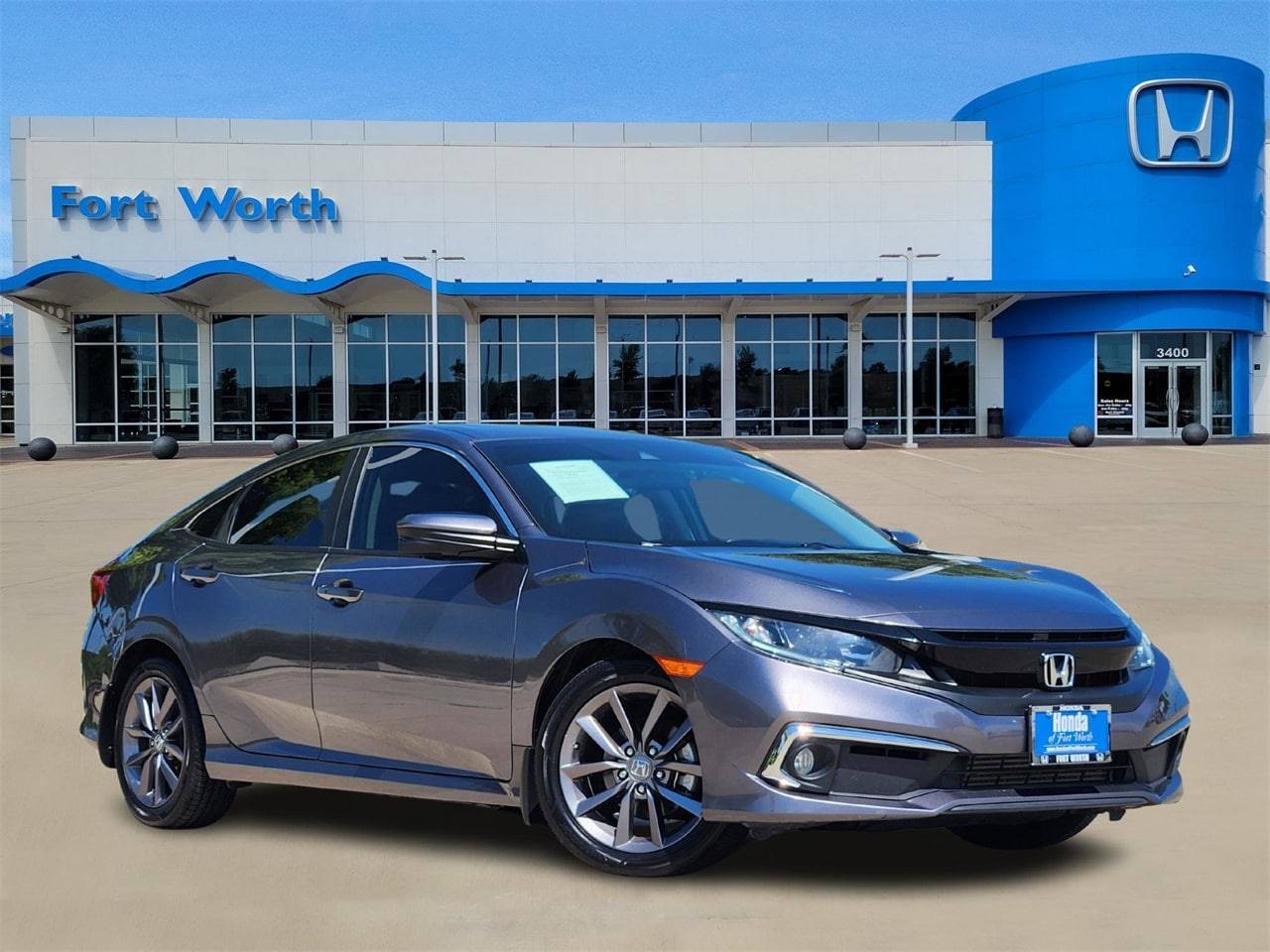 2021 Honda Civic EX — Sedan — 35,270 mi — Fort Worth, TX