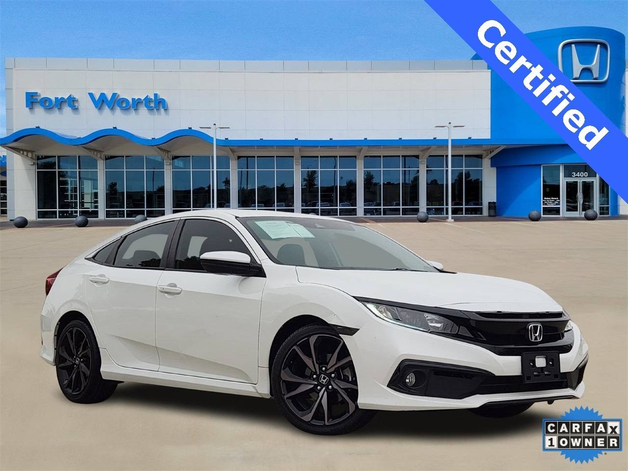 2020 Honda Civic Sport — Sedan — 67,920 mi — Fort Worth, TX