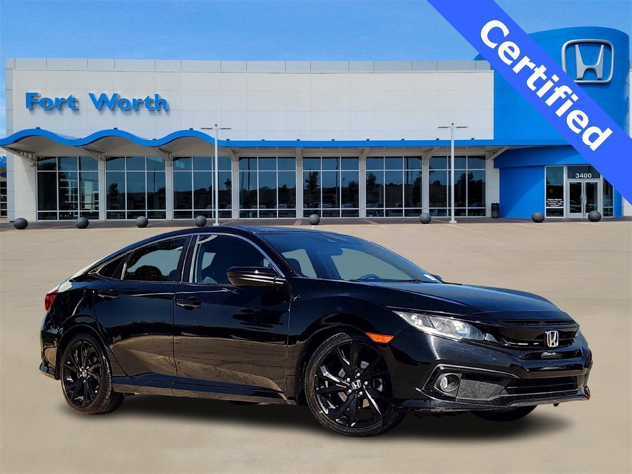 2020 Honda Civic Sport — Sedan — 70,997 mi — Fort Worth, TX