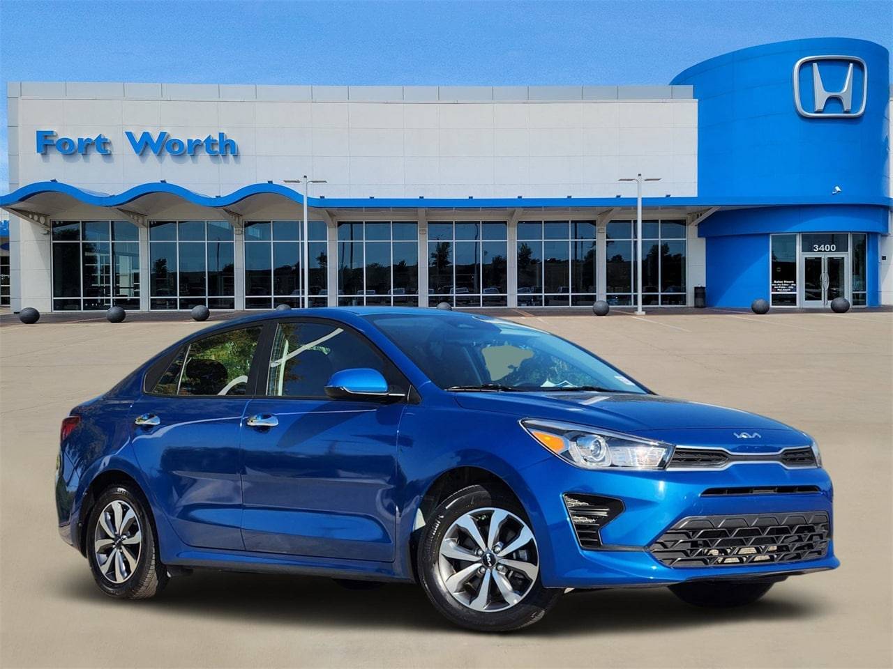 2022 Kia Rio S — Sedan — 12,680 mi — Fort Worth, TX