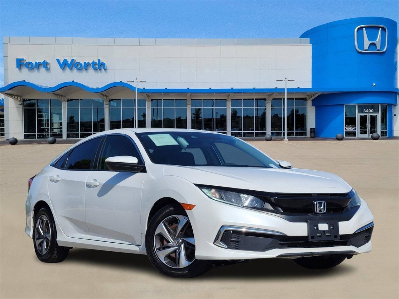 2020 Honda Civic LX — Sedan — 37,903 mi — Fort Worth, TX