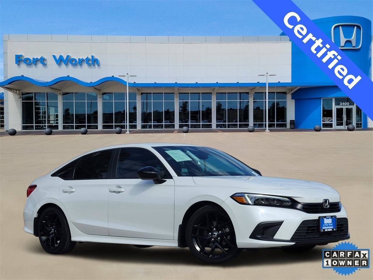 2022 Honda Civic Sport — Sedan — 26,326 mi — Fort Worth, TX