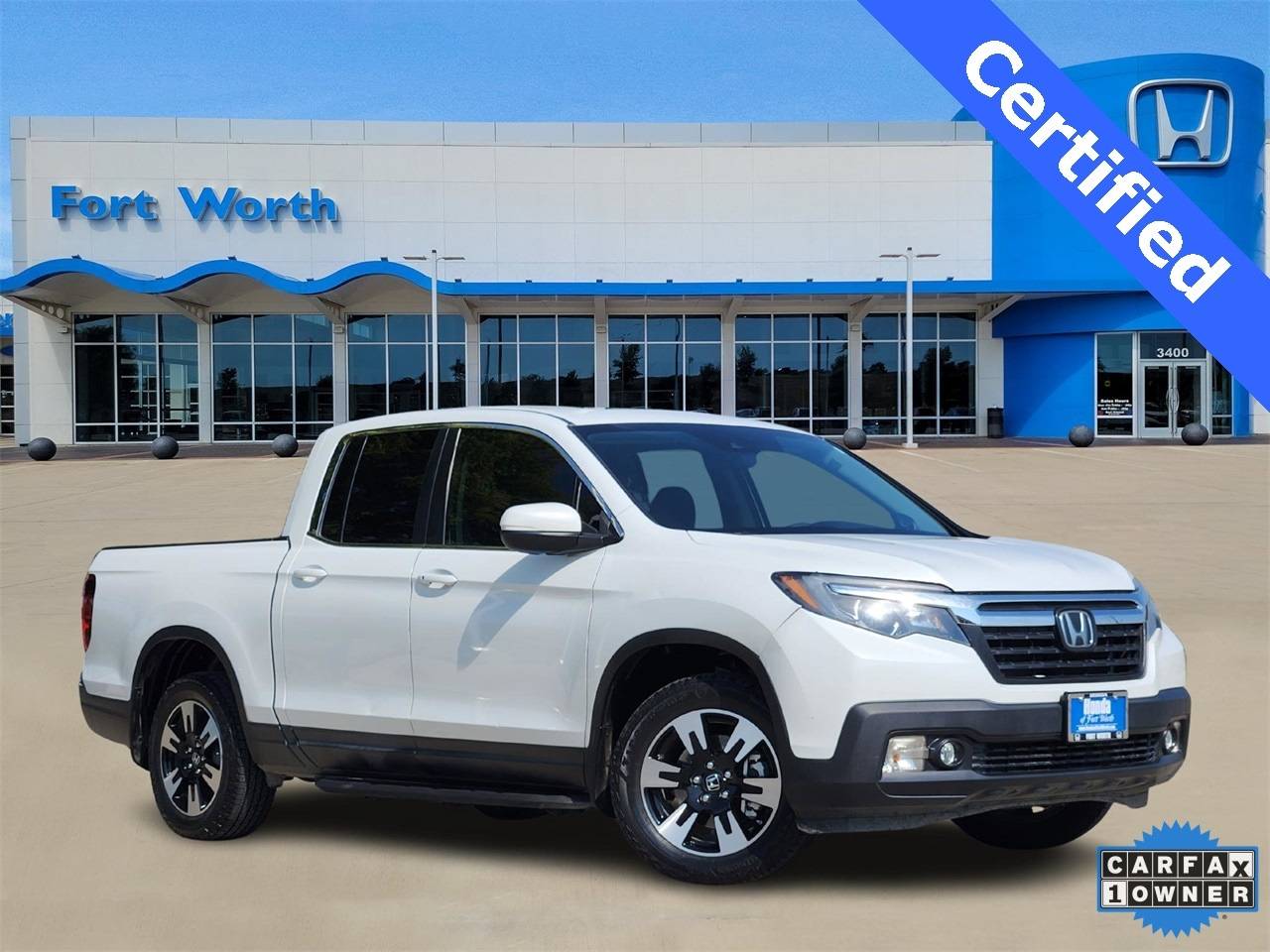 2020 Honda Ridgeline RTL — Pickup Truck — 56,508 mi — Fort Worth, TX