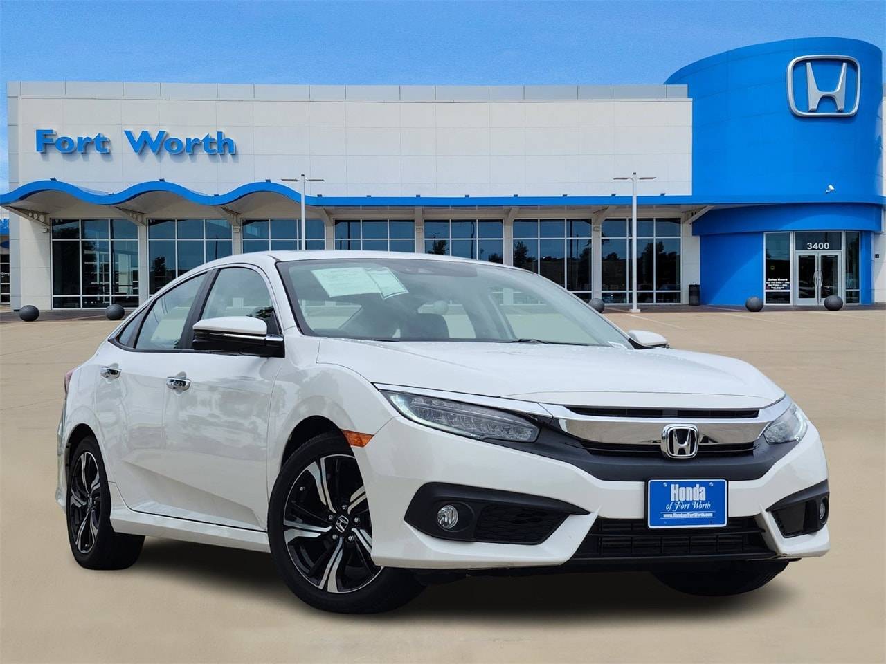 2018 Honda Civic Touring — Sedan — 22,652 mi — Fort Worth, TX