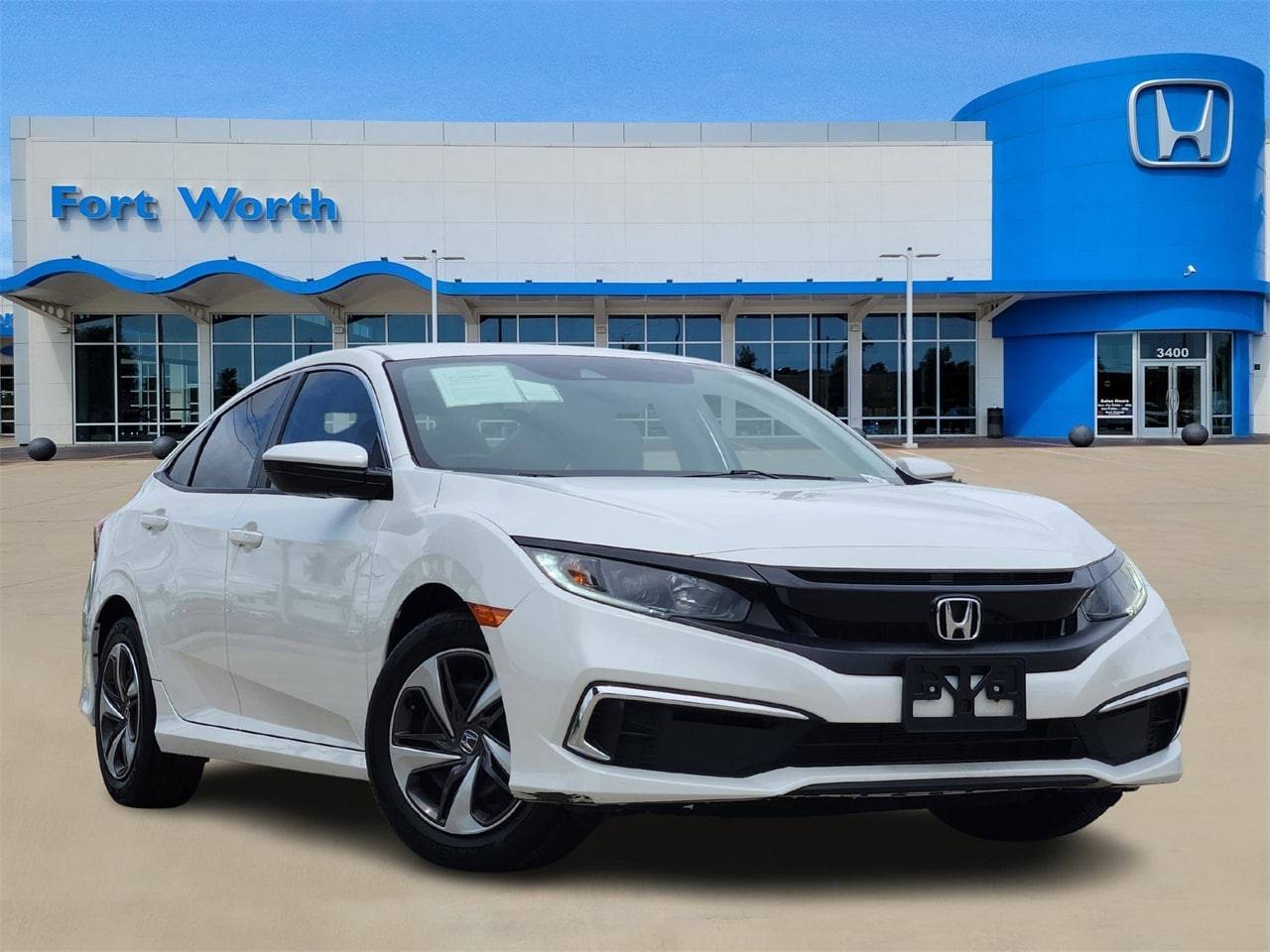 2019 Honda Civic LX — Sedan — 26,381 mi — Fort Worth, TX