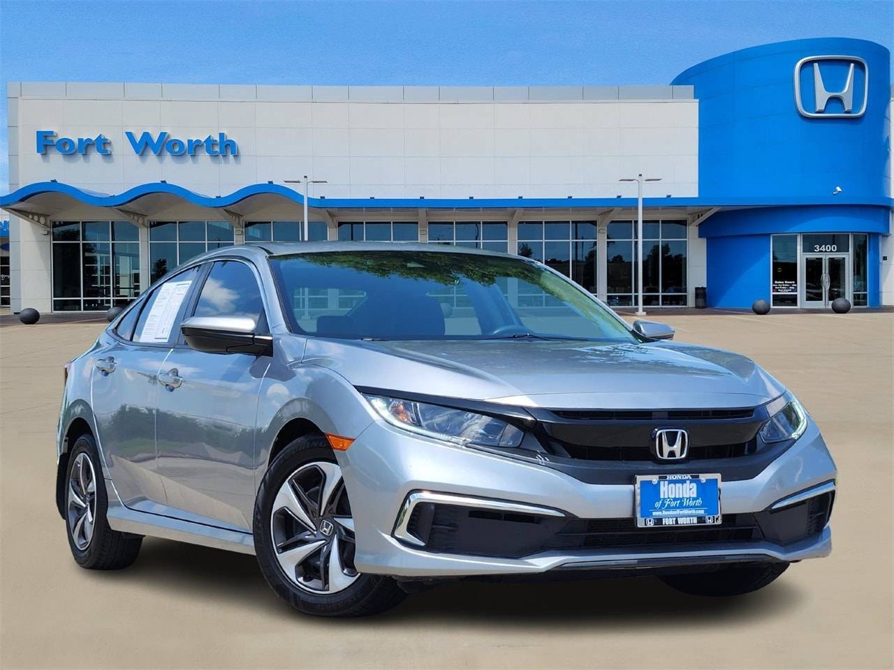 2019 Honda Civic LX — Sedan — 55,886 mi — Fort Worth, TX