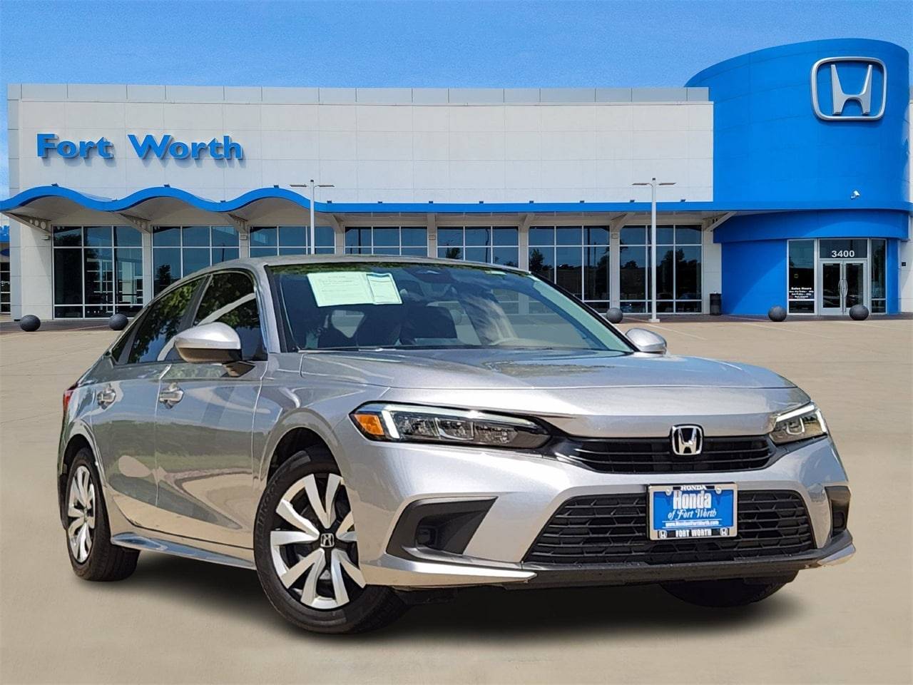 2024 Honda Civic LX — Sedan — 26,579 mi — Fort Worth, TX