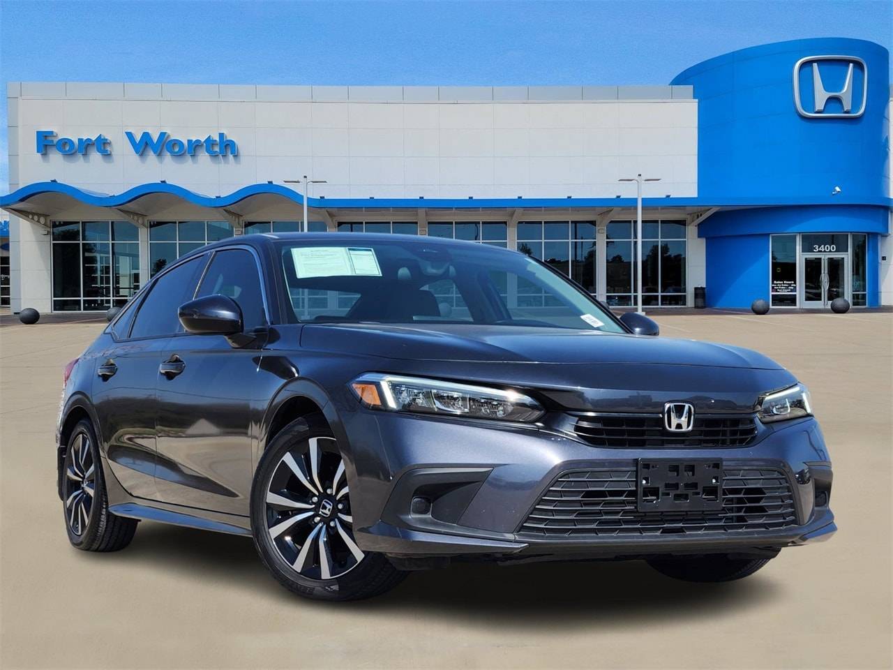 2022 Honda Civic EX — Sedan — 32,493 mi — Fort Worth, TX